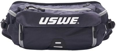USWE Zulo 6 Hydration Hip Pack SS22 - Carbon Black - One Size, Carbon Black